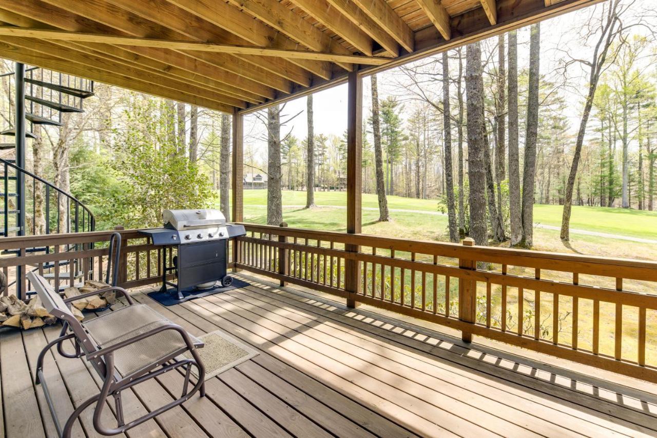 Inviting Cashiers Condo Deck And Golf Course Views! Kültér fotó